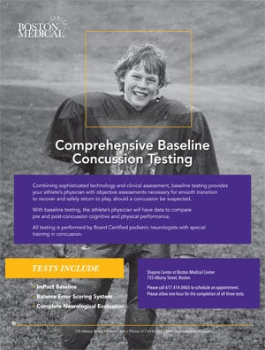 Comprehensive Baseline Concussion Testing