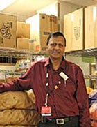 Latchman Hiralall, Food Pantry Manager