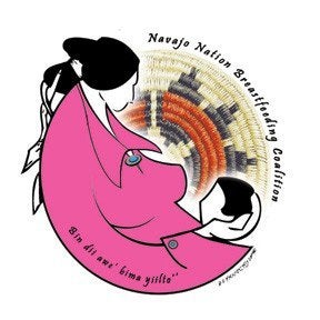 Navajo Nation Breastfeeding Coalition logo