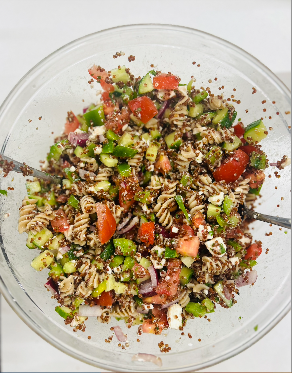 Greek Salad with Quinoa