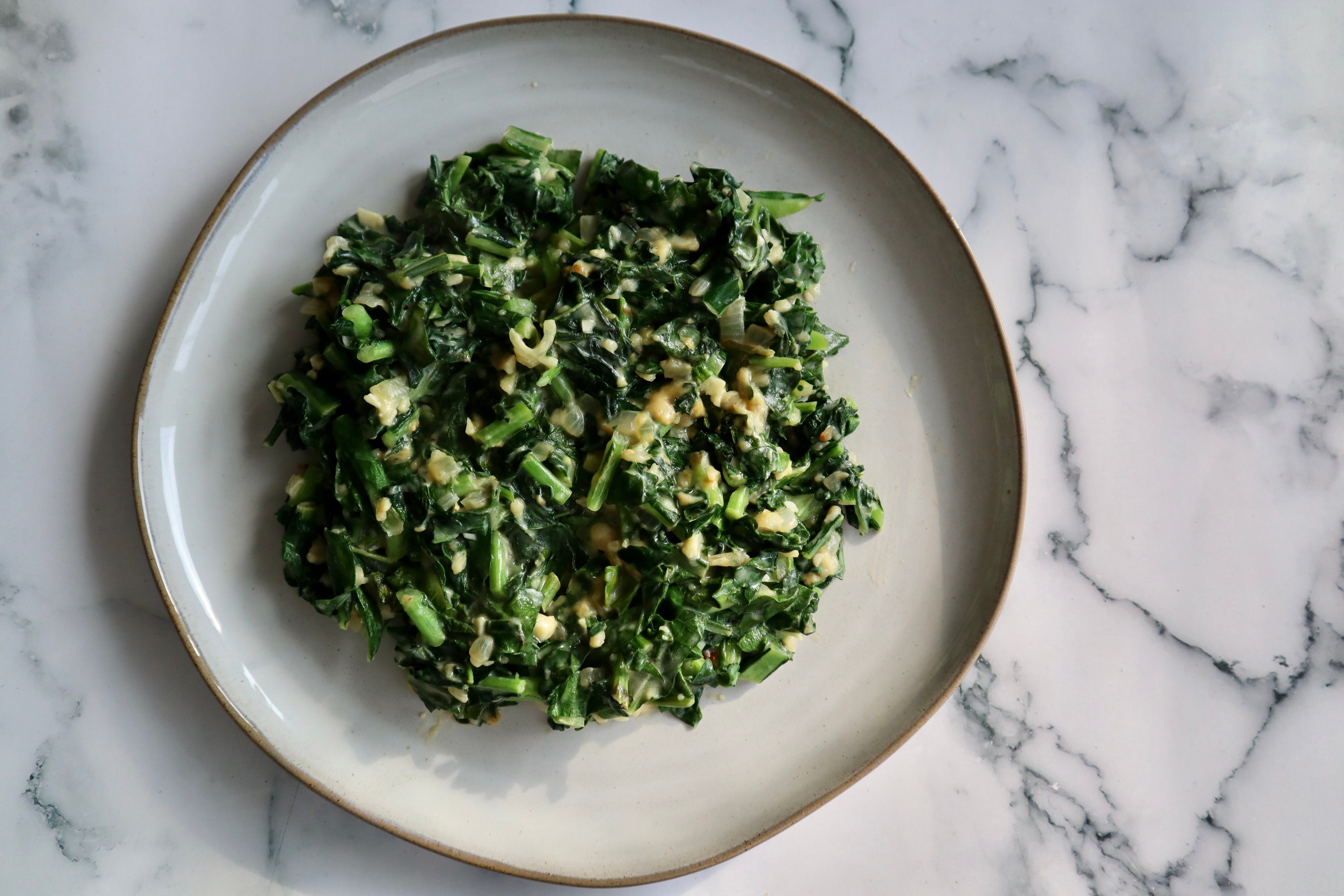 Creamed Greens