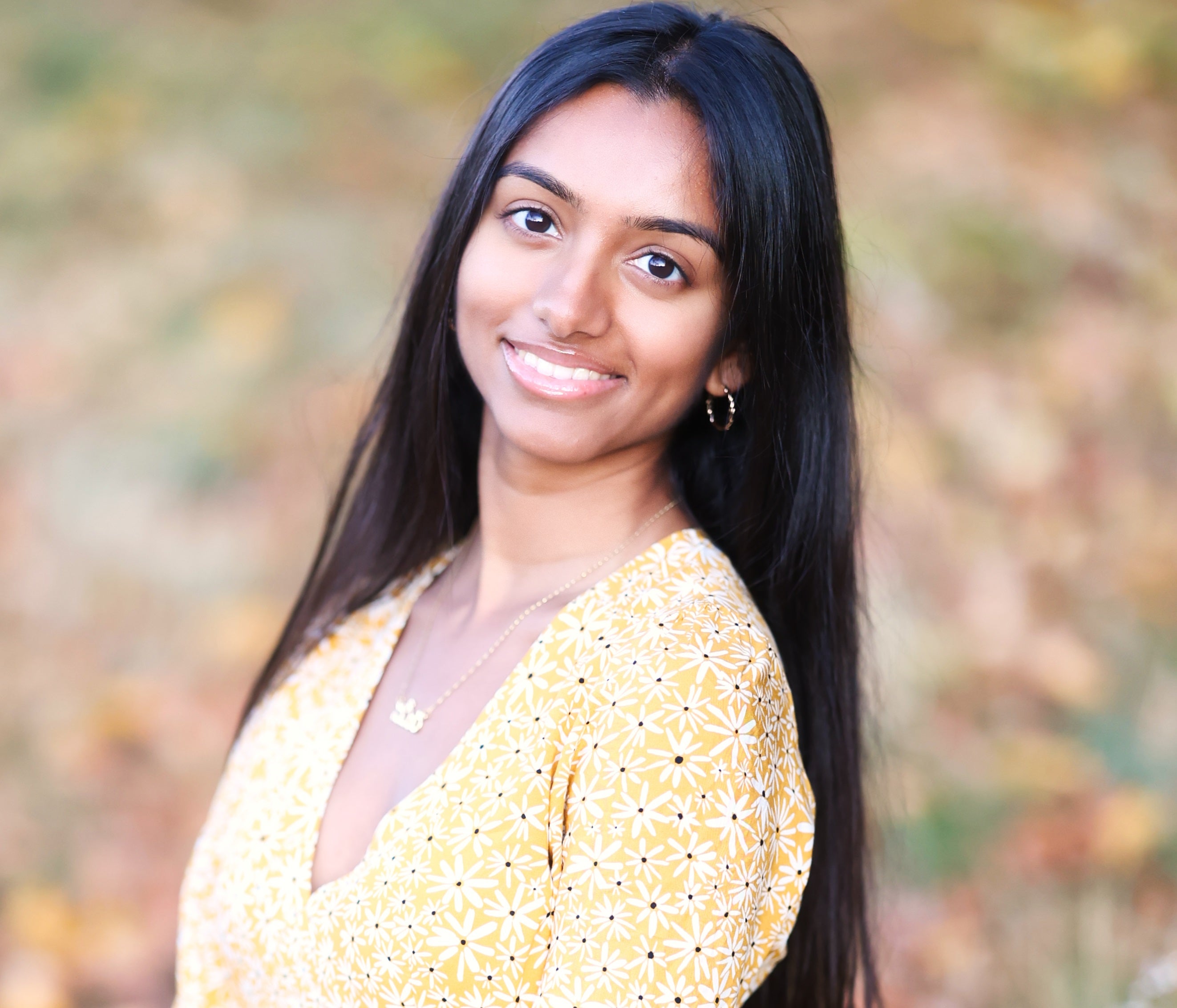 woman in yellow dress
