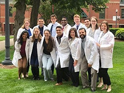  BMC Family Medicine Residents on the green