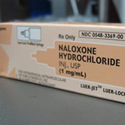 Nalaxone, commonly referred to as Narcan