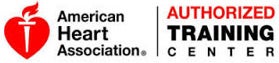Logotipo del centro de formación autorizado de la American Heart Association