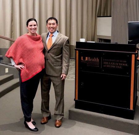 Dr. Xinning Li invited to give grand rounds to the University of Miami department of orthopaedic surgery