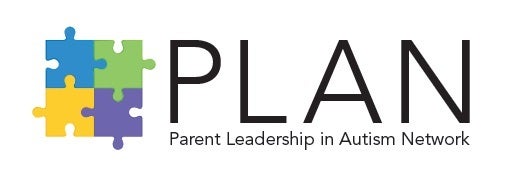 Logotipo de PLAN Parent Leadership in Autism Network