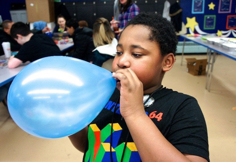 Blowing Up Balloons