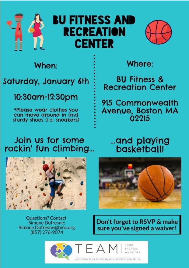 BU Fitness Flyer