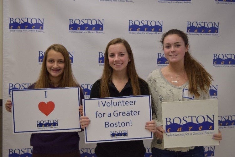 Volunteering on the MLK Day of Service with Boston Cares