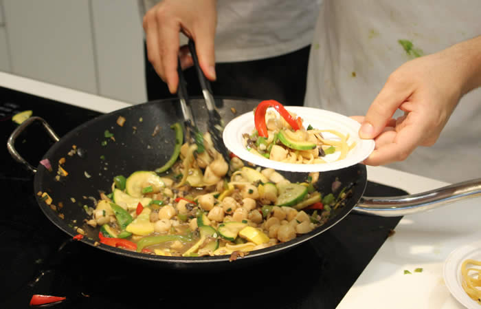 Pavo otoñal, calabaza moscada y guiso de manzana