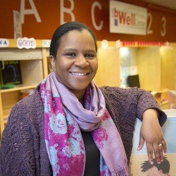 Photo of Renée D. Boynton-Jarrett, MD, ScD, pediatrician and social epidemiologist at Boston Medical Center and Associate Professor of Pediatrics at the Boston University Chobanian & Avedisian School of Medicine