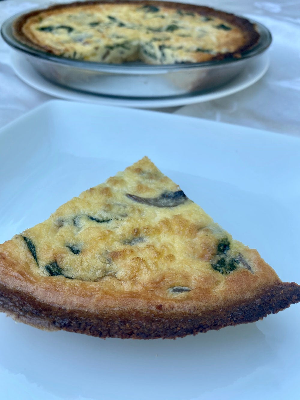 Almond Flour Quiche