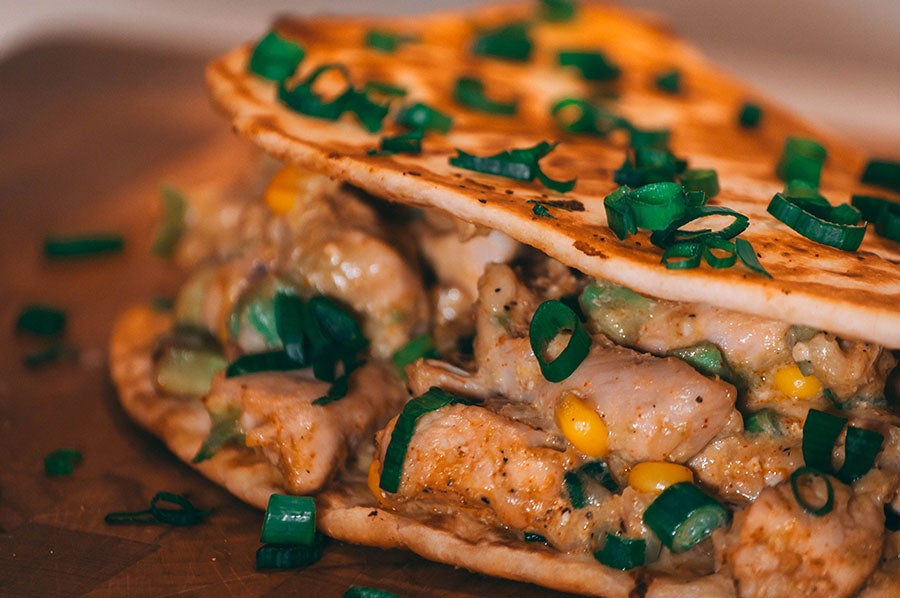 Grilled Spice-Rubbed Chicken Tacos
