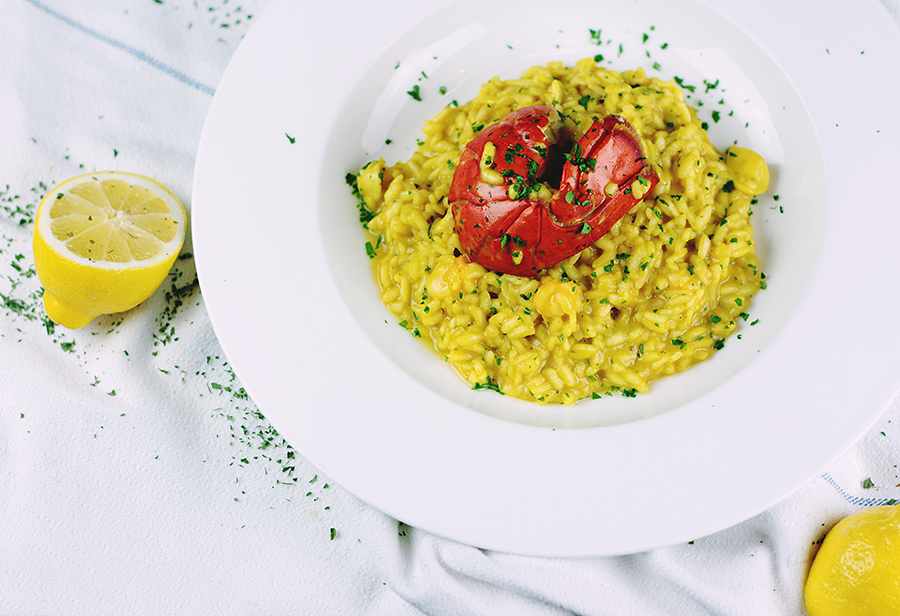 Risotto de cebada y parmesano