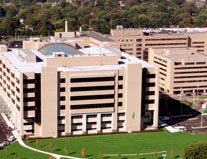 Aerial view of William Beaumont Hospital