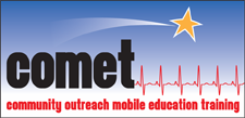 COMET - Community Outreach Mobile Education Training logo