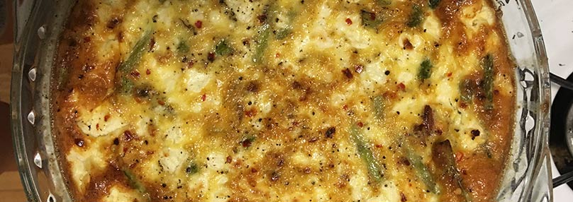 Bacon Asparagus Frittata