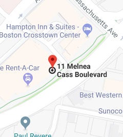 Google map showing 725 Albany St