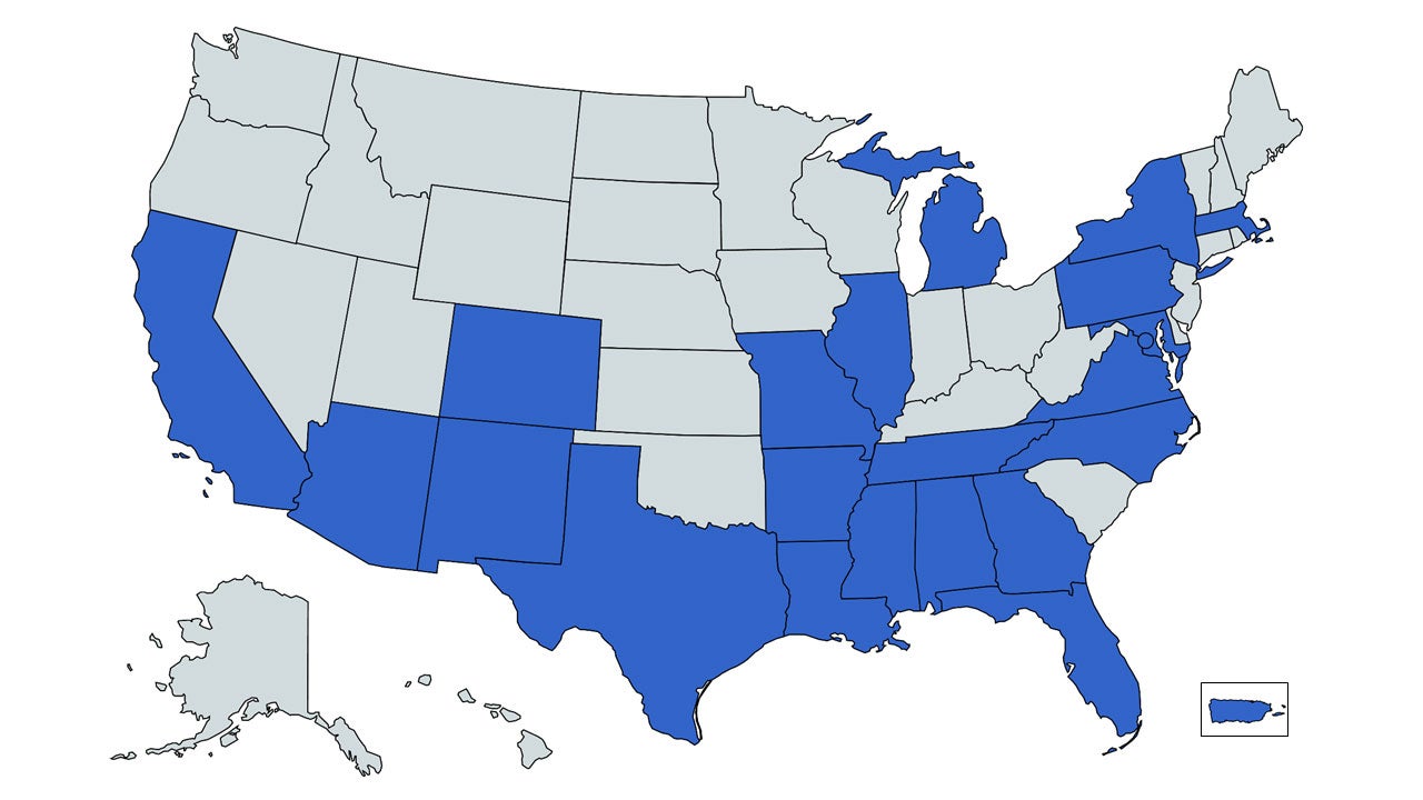 CEAL US Map