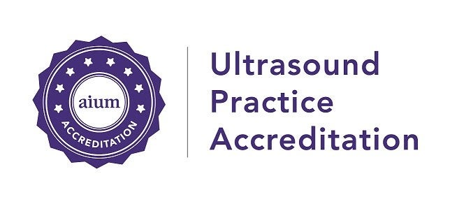 Logo: Ultrasound Practice Accreditation, American Institute of Ultrasound in Medicine (AIUM)