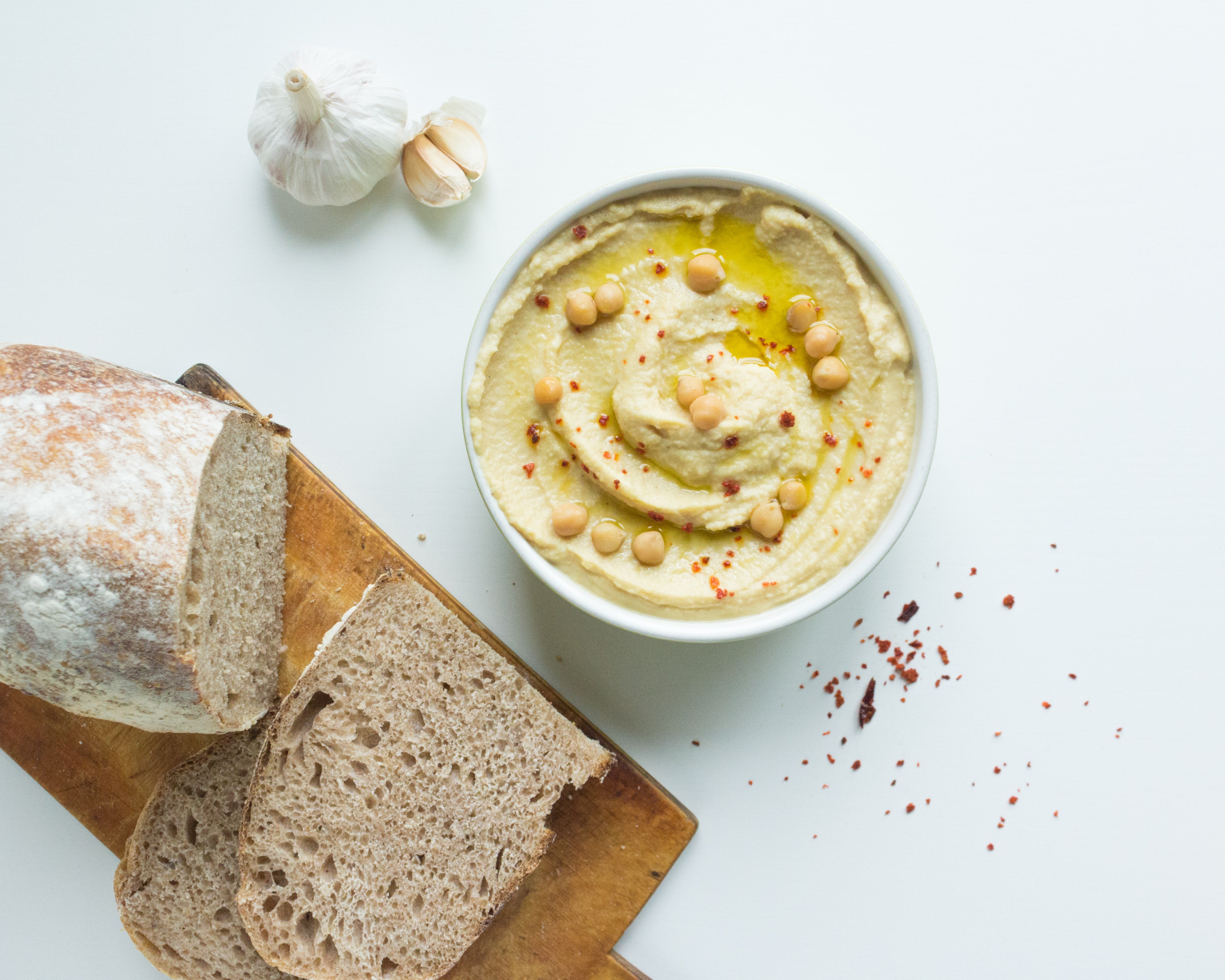 Hummus and Sourdough