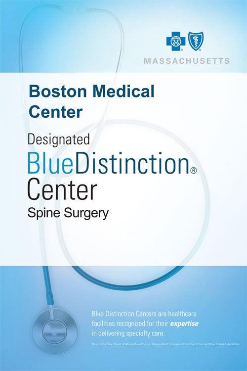 Blue Distinction Centers® for Spine Surgery Designation