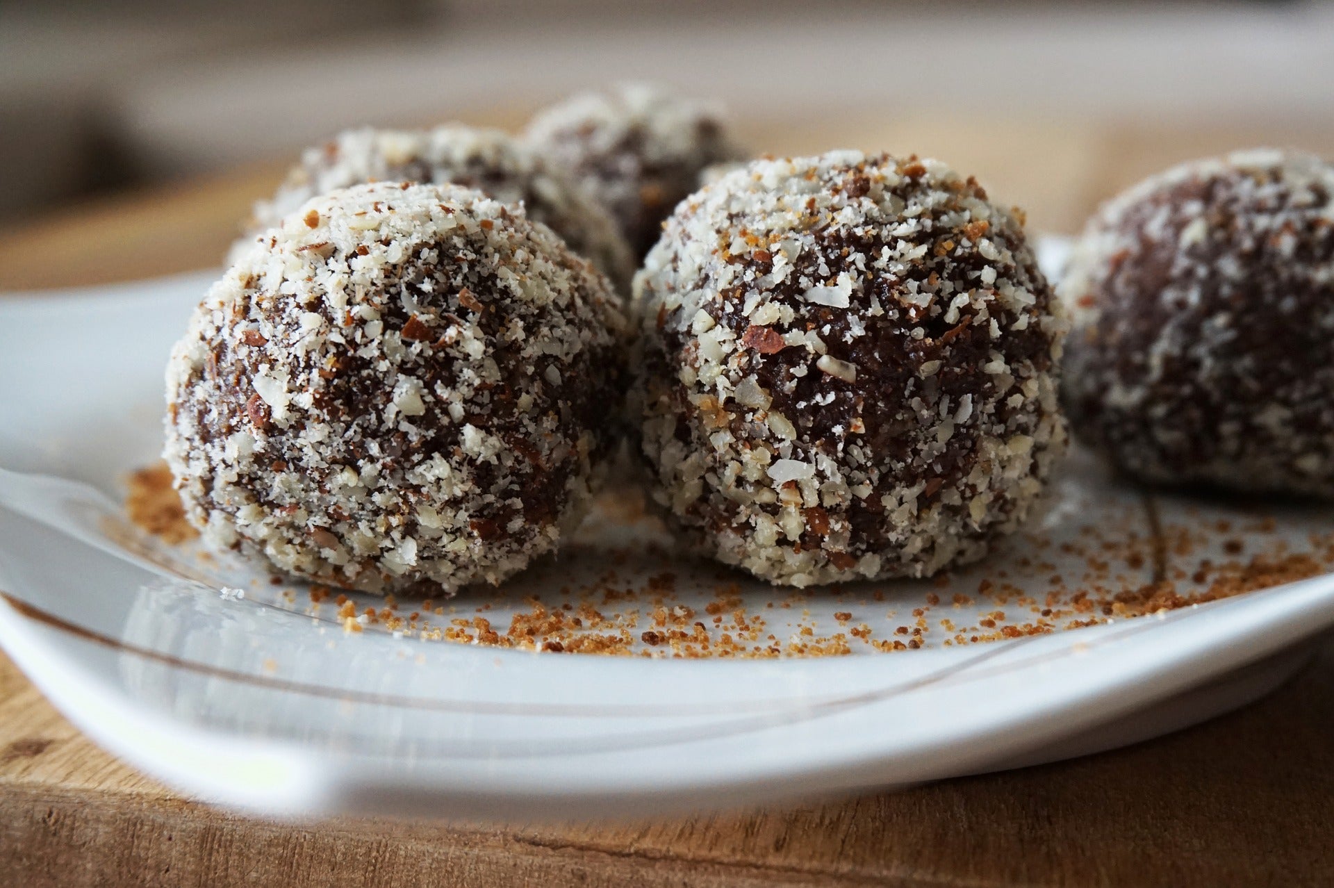 Holiday Cranberry-Nut Power Balls